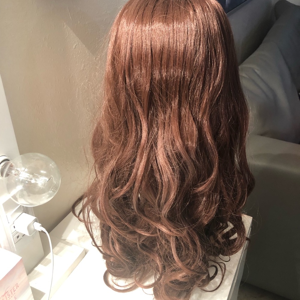 Brown Curly Wig